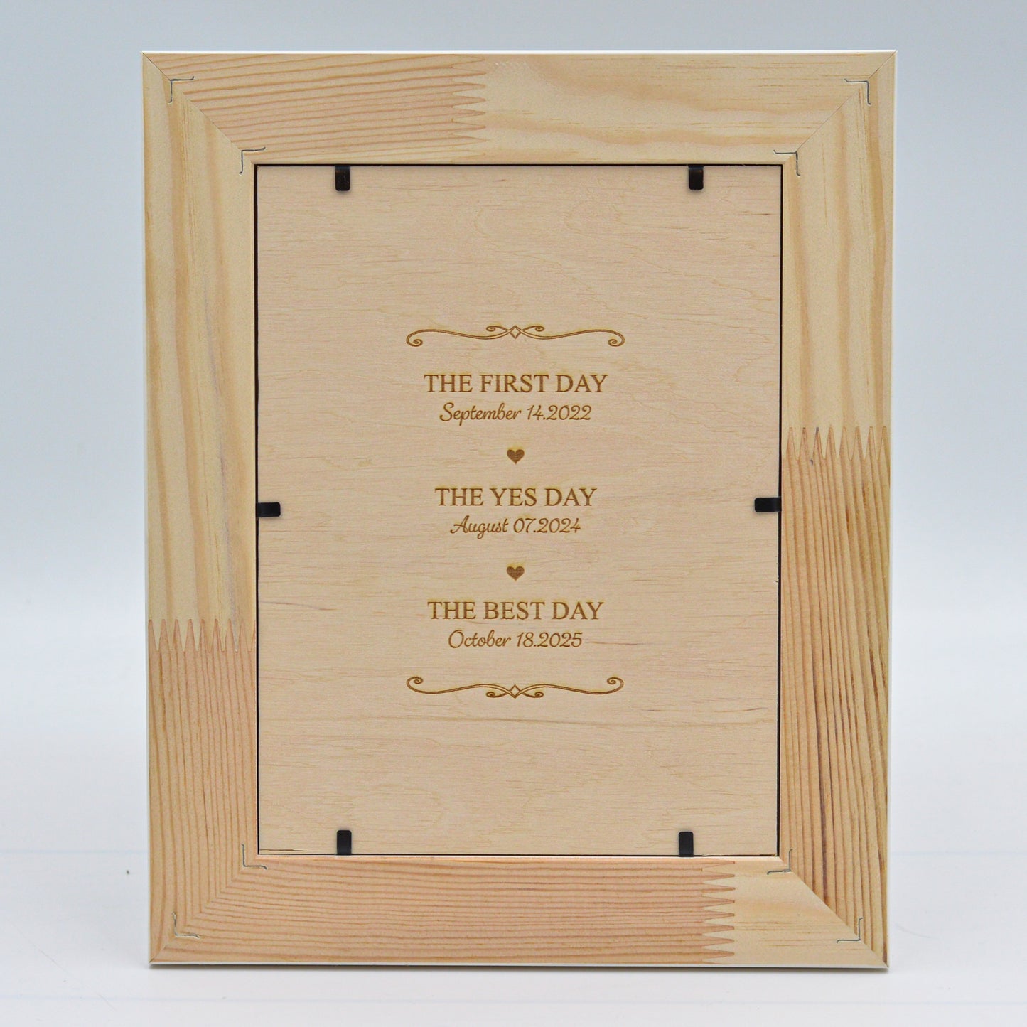 Unity Wedding Lock Ceremony Set – Vintage Personalized Keepsake Frame (White Roses)