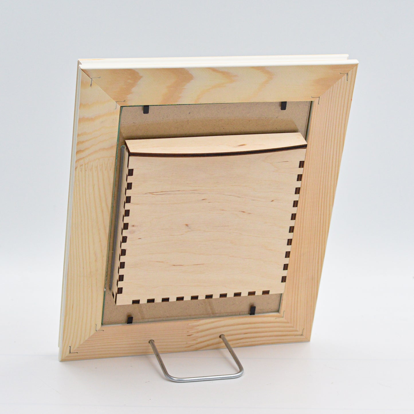 Unity Sand Ceremony Set with Vintage White Frame (Floral Grace)